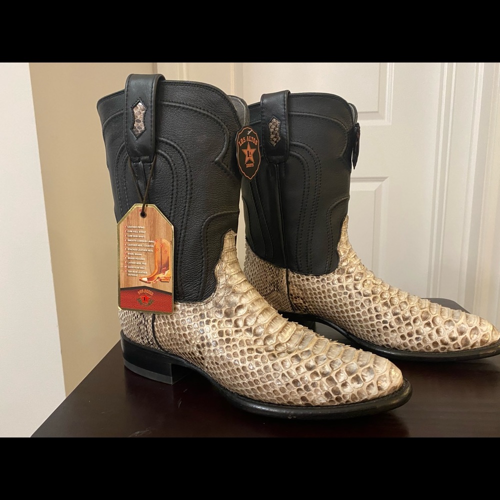 Gorgeous Los Altos Genuine Python Boots